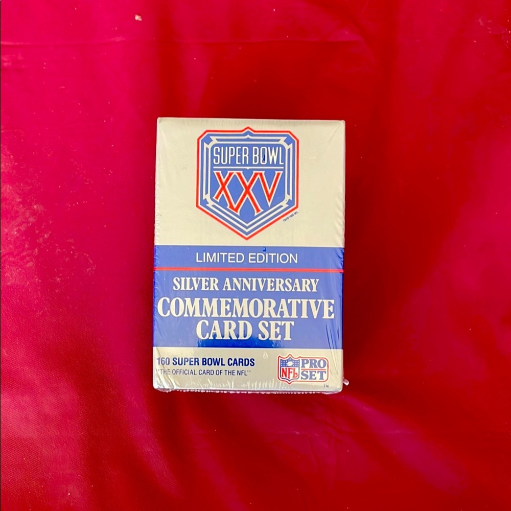 Super Bowl XXV Commemorative Card Set